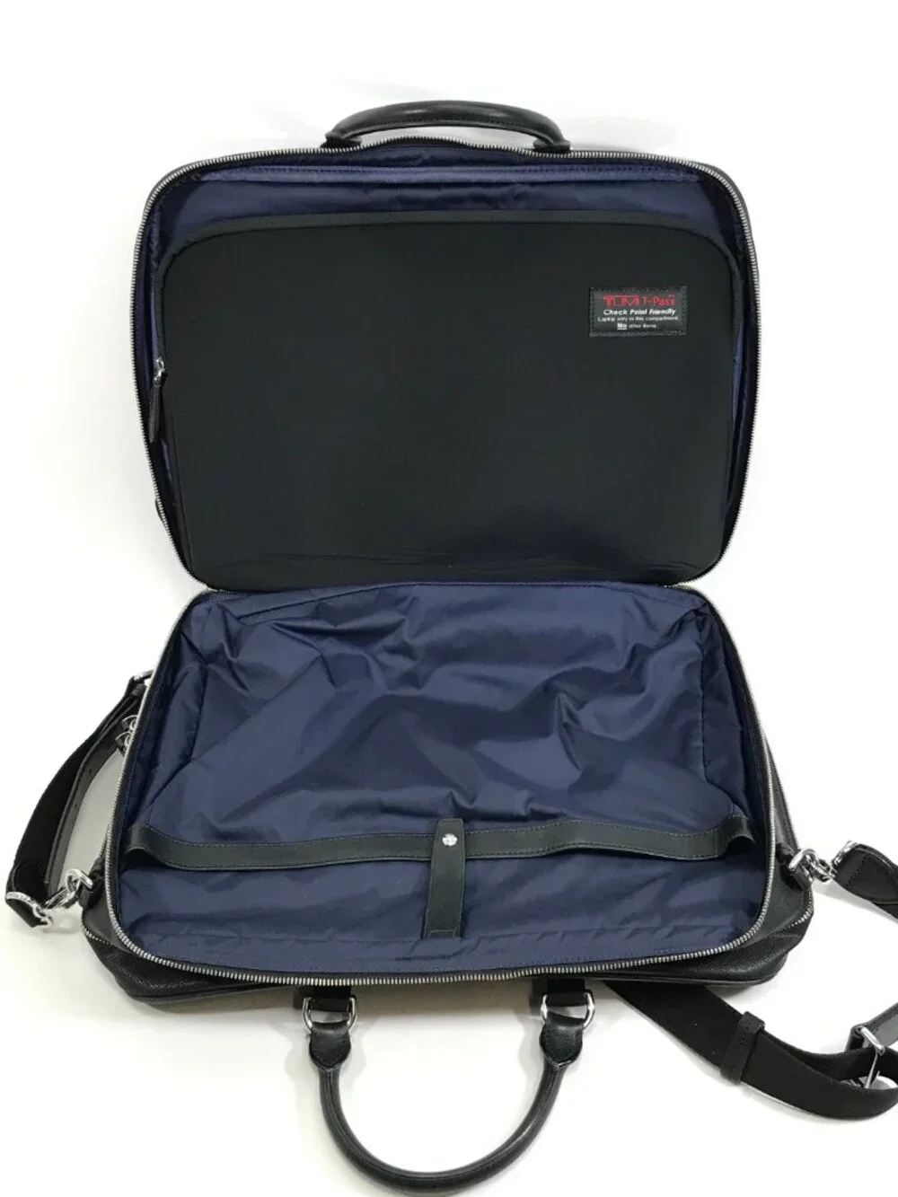 Tumi Villa Lago T-Pass Medium Laptop Briefcase Shoulder Bag Adjustable Black